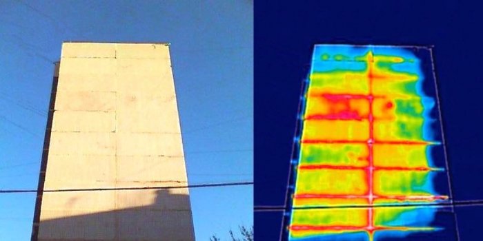 Тепловизионное обследование зданий в Хабаровске